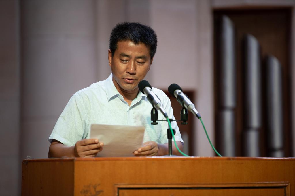 李宝杰副院长主持开班仪式